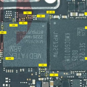 SAMSUNG SM-A045 RESISTANCE VALUE ON PAD.jpg