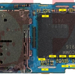 SAMSUNG SM-A300 RESISTANCE VALUE ON PAD.jpg