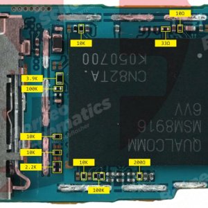 SAMSUNG SM-A500 RESISTANCE VALUE ON PAD.jpg