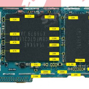 SAMSUNG SM-A710 RESISTANCE VALUE ON PAD.jpg