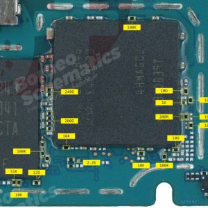 SAMSUNG SM-A750 RESISTANCE VALUE ON PAD.jpg