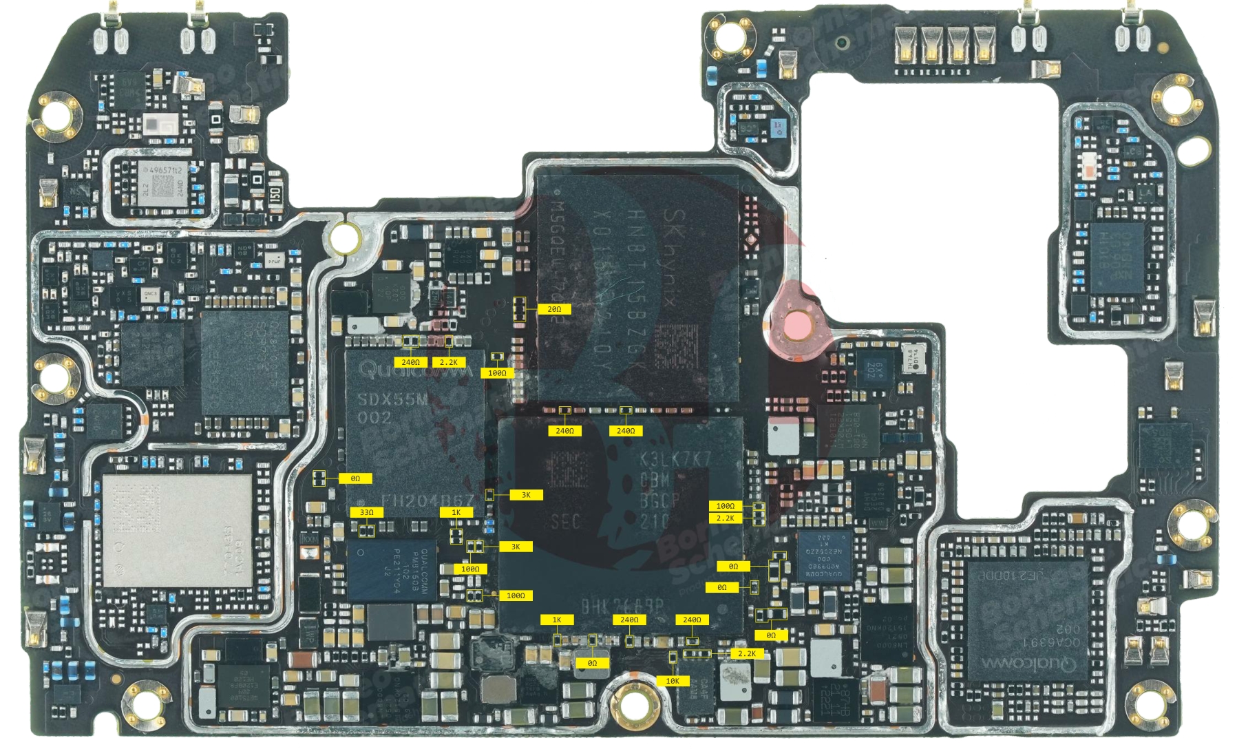 REDMI K40S RESISTANCE VALUE ON PAD.jpg