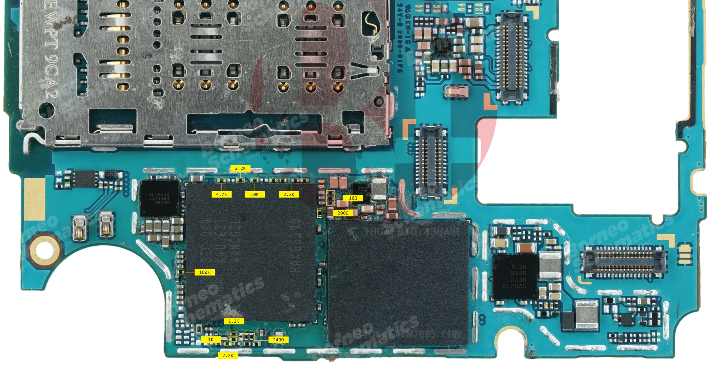 SAMSUNG SM-A515 RESISTANCE VALUE ON PAD.jpg