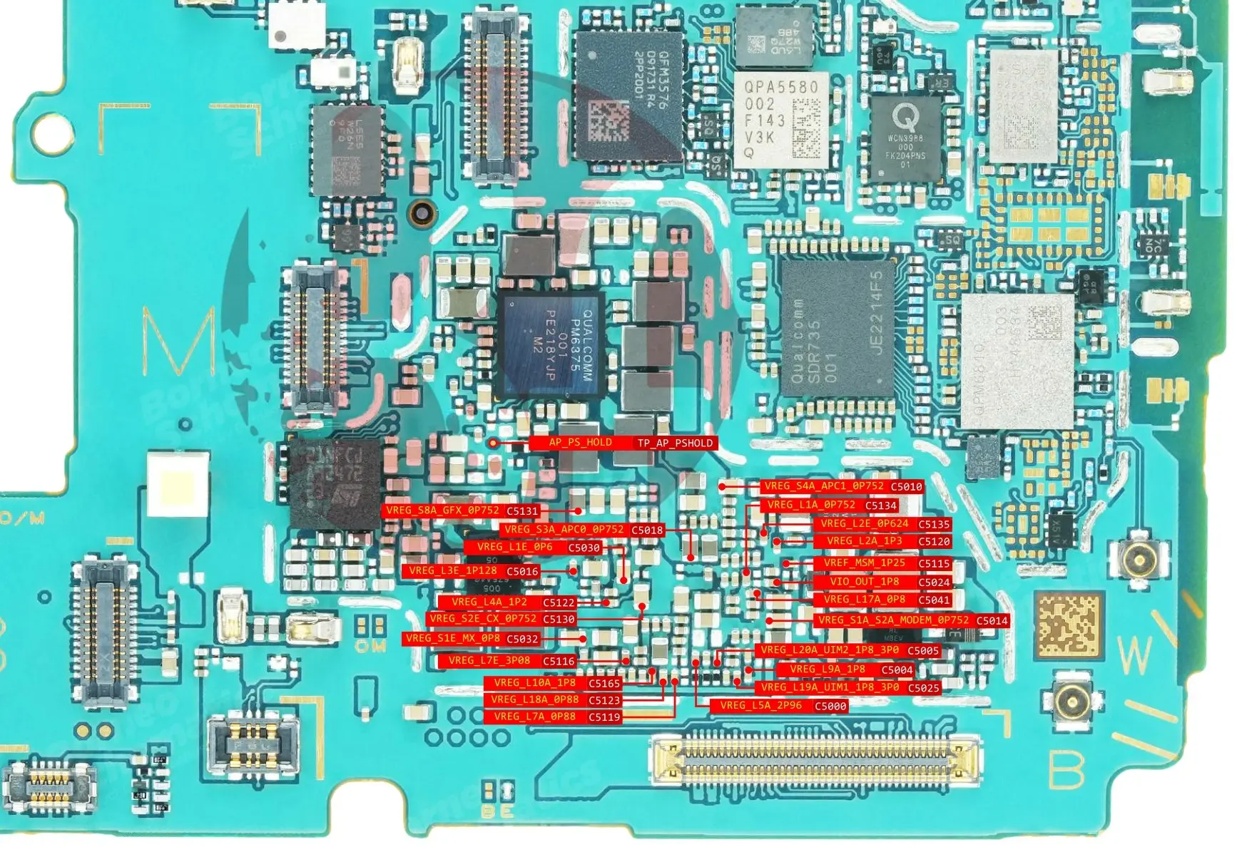 SAMSUNG SM-A236 CPU VOLT.webp