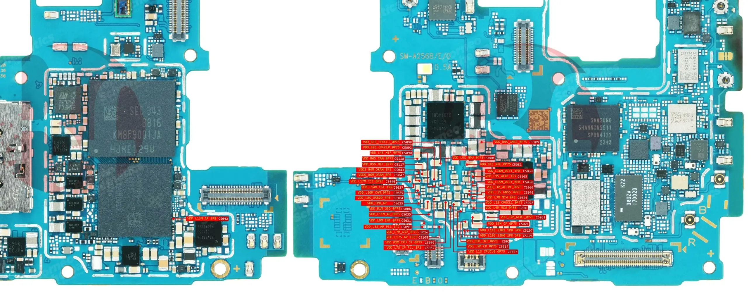 SAMSUNG SM-A256 CPU VOLT.webp