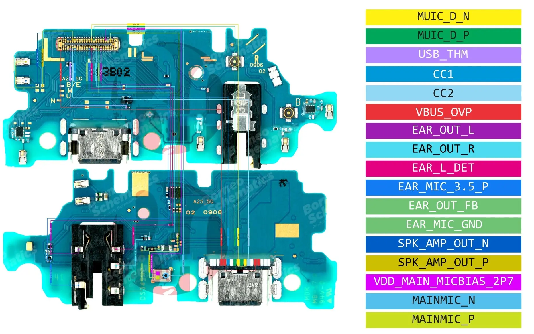 SAMSUNG SM-A256 SUB BOARD (ORI).webp