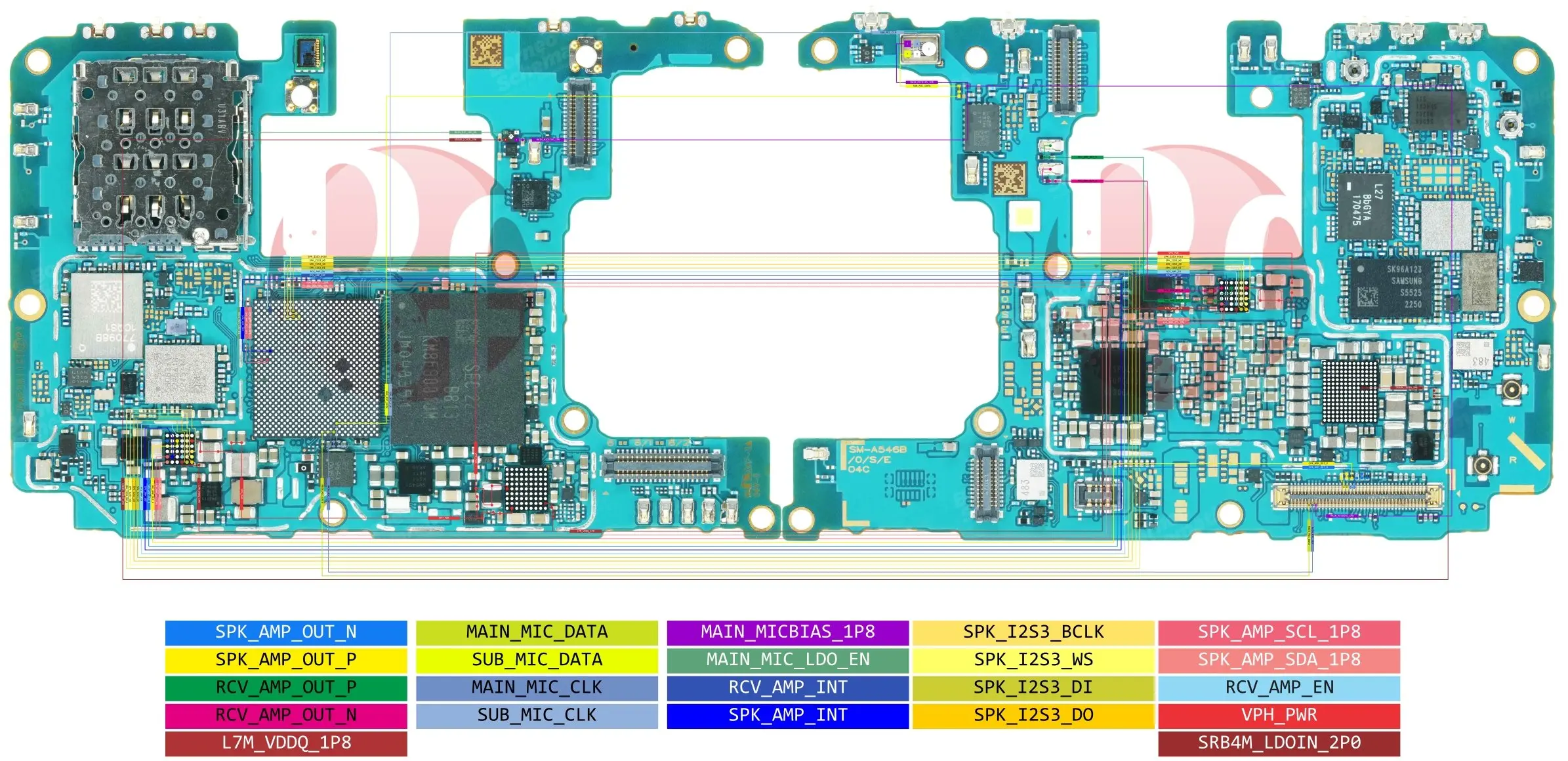 SAMSUNG SM-A546 MIC SPK EAR.webp