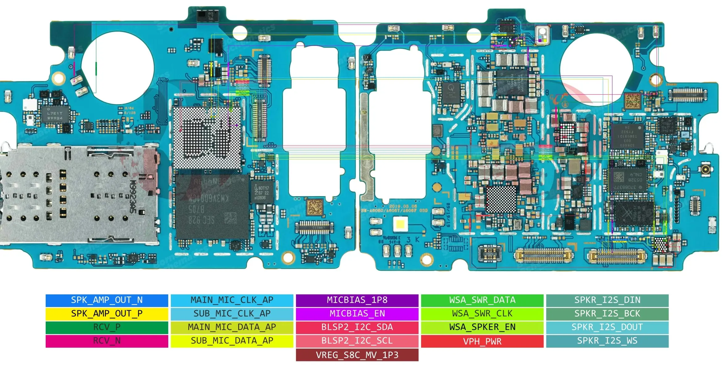SAMSUNG SM-A606 MIC SPK EAR.webp