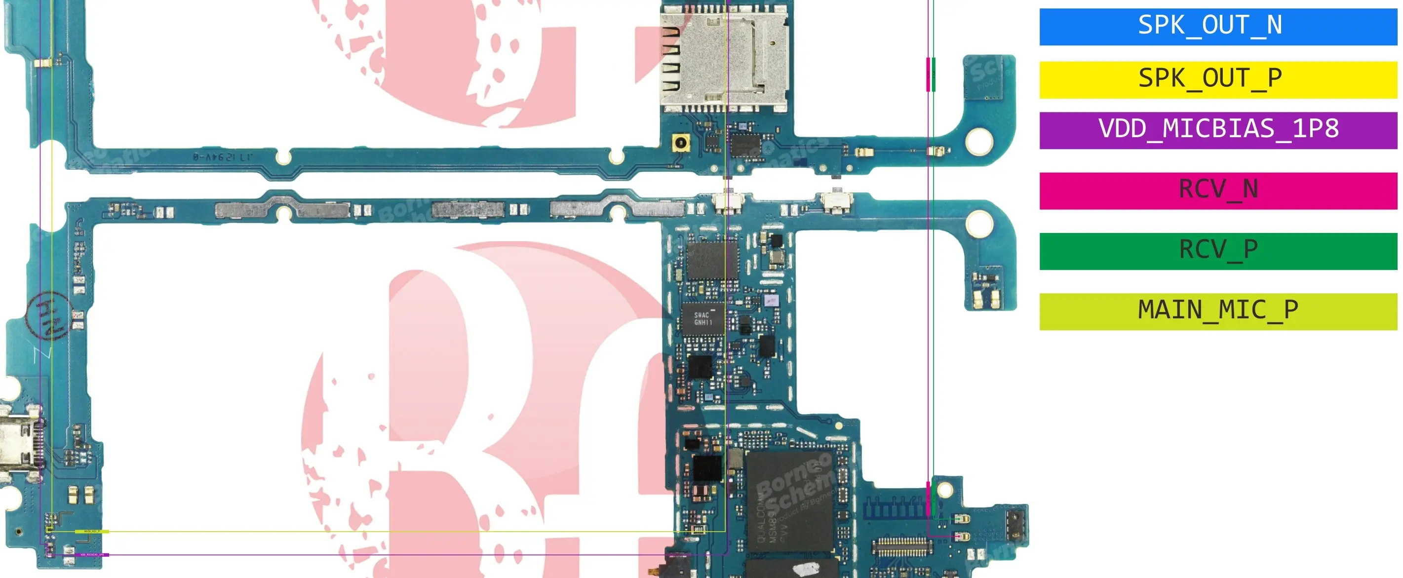 SAMSUNG SM-G600 MIC SPK EAR 2.webp