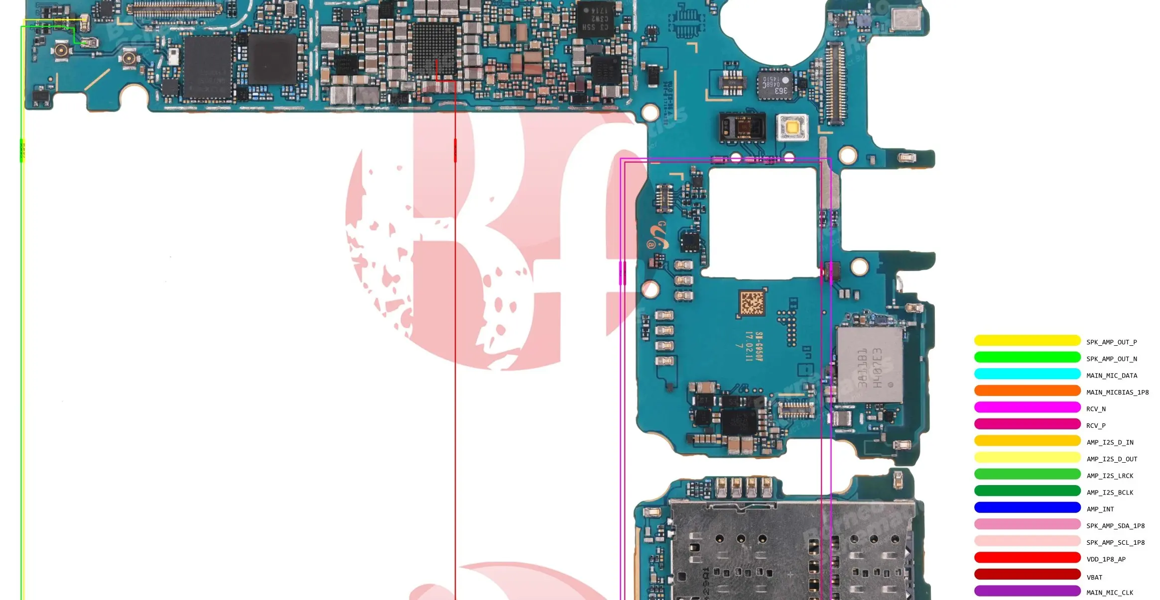 SAMSUNG SM-G950 MIC SPK EAR.webp
