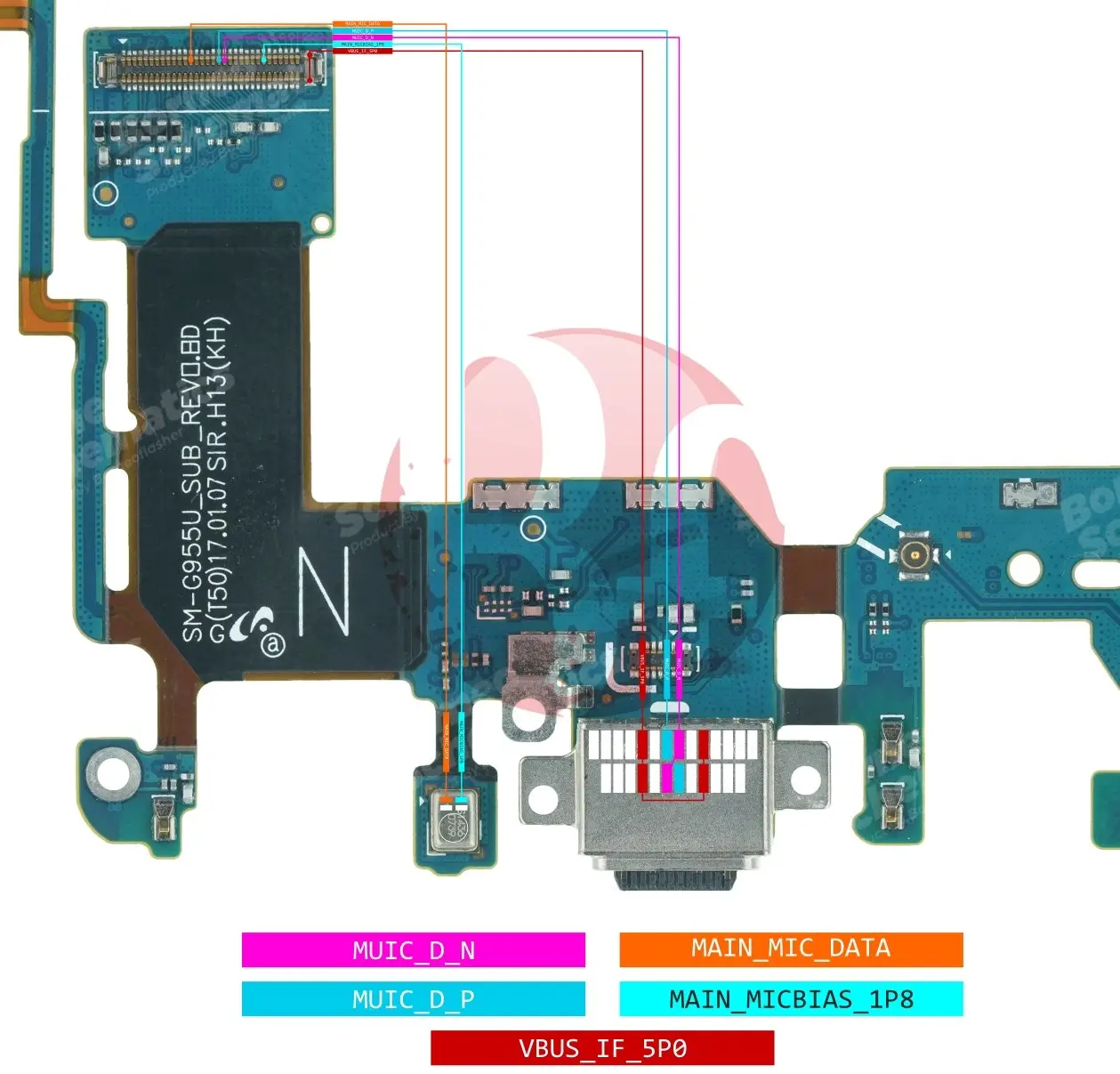 SAMSUNG SM-G955 SUB BOARD.webp